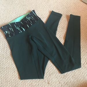 Lulu Lemon Forest Green Leggings